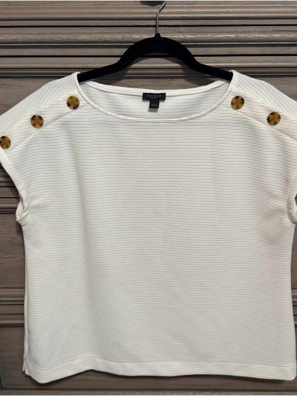 Ann Taylor ribbed top